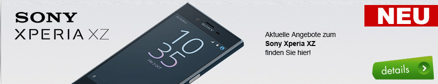 Sony Xperia XZ + Allnet + LTE + EU nur 39,99€ mtl.