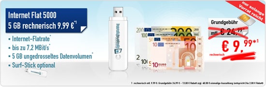 Internet-Flat 5GB