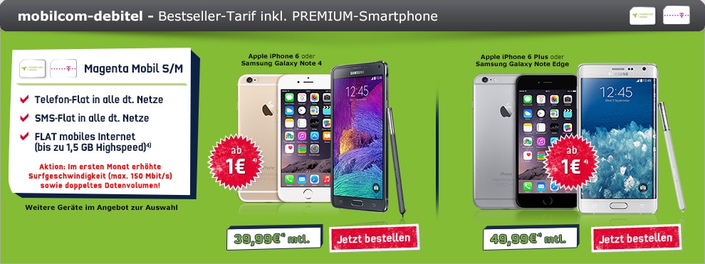 Magenta Mobil S Promotion + iPhone 6