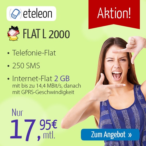 winSIM FLAT L 1000 - nur 14.95€ mtl