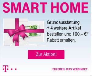 Telekom Smart Home - 100€ sparen