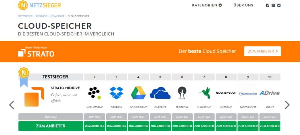 Cloud Speicher für PC Freiberufler