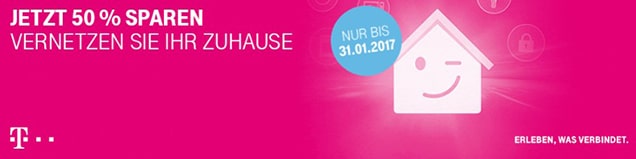 50% sparen beim SmartHome Dienst der Telekom