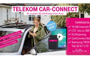 Telekom Car Connect mit 10GB LTE nur 9,95€ mtl.