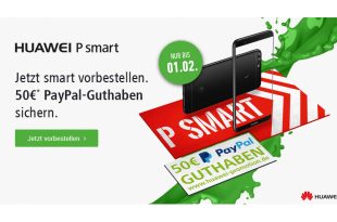 Huawei P Smart mit 4GB LTE und Allnet nur 19,99€ mtl.