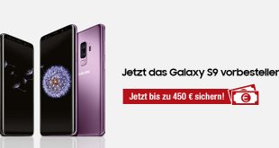 Galaxy S9 mit 4 GB LTE Allnet und EU Romaing nur 42,99€ mtl.