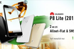 P8 Lite mit 2 GB LTE Allnet nur 11,99€ mtl.