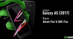 Galaxy A5 mit 2 GB LTE und Allnet nur 14,99€ mtl.