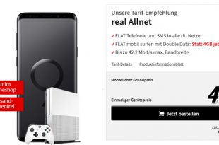 Galaxy S9+ & Xbox One S mit 8GB Internet nur 36,99€ mtl.