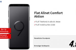 Galaxy S9 und Tablet mit Allnet nur 19,99€ mtl.