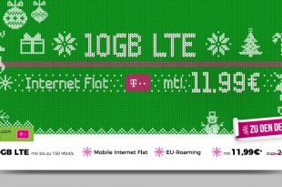 10GB LTE Telekom nur 11,99€ mtl.