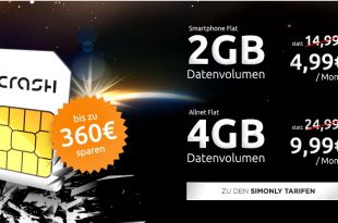 4GB Allnet Flat D-Netz nur 9,99€