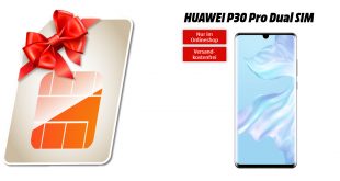 HUAWEI P30 Pro mit 20 GB LTE nur 34,99€