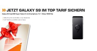 Galaxy S9 mit 3GB LTE nur 19,99€