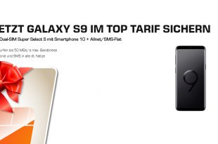 Galaxy S9 mit 3GB LTE nur 19,99€