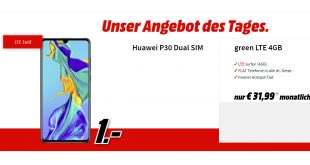 Huawei P30 mit 4GB LTE nur 31,99€