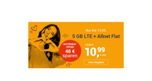 5 GB LTE für nur 10,99€!