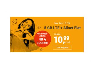 5 GB LTE für nur 10,99€!