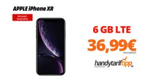 iPhone XR mit 6 GB LTE nur 36,99€