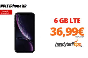 iPhone XR mit 6 GB LTE nur 36,99€