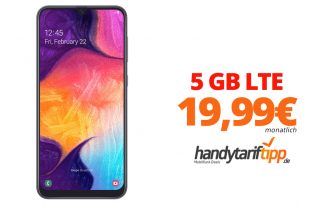 Galaxy A50 mit 5 GB LTE nur 19,99€