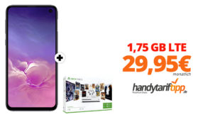 Galaxy S10e & Xbox mit 1,75 GB LTE nur 29,95€