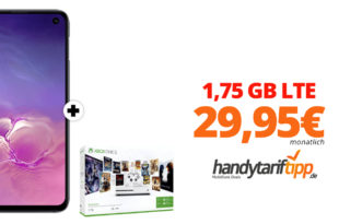 Galaxy S10e & Xbox mit 1,75 GB LTE nur 29,95€