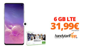 Galaxy S10 & Xbox mit 6 GB LTE nur 31,99€