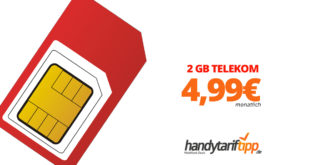 2 GB Allnet Telekom eff. 4,99€