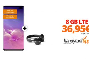 Galaxy S10+ & AKG Y500 mit 8 GB LTE Telekom nur 36,95€