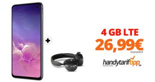 Galaxy S10e & AKG Y500 mit 4 GB LTE nur 26,99€