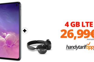 Galaxy S10e & AKG Y500 mit 4 GB LTE nur 26,99€