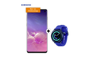 Galaxy S10 & Gear Sport Smartwatch mit 1,75GB LTE im Telekom Netz nur 29,95€