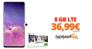 Galaxy S10 mit Xbox und 8 GB LTE nur 36,99€