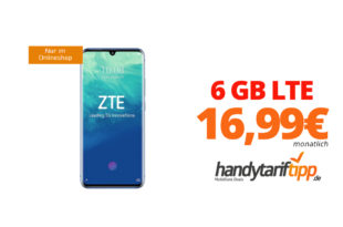 ZTE AXON 10 Pro mit 6 GB LTE nur 16,99€