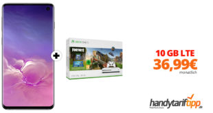 Galaxy S10 & Xbox mit 10 GB LTE nur 36,99€