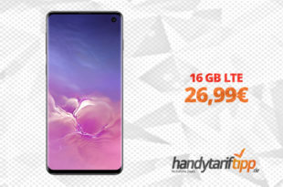 Galaxy S10 mit 16 GB LTE nur 26,99€