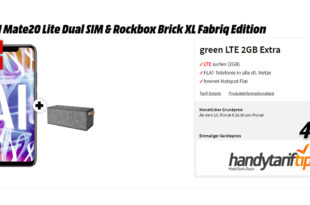 Mate20 Lite & Rockbox mit 2 GB LTE nur 11,99€