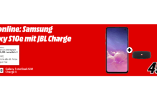 Galaxy S10e & JBL Charge 3 mit 6 GB LTE nur 21,99€