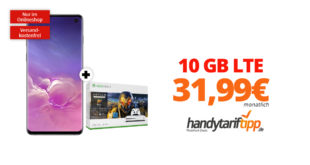 Galaxy S10 & Xbox One S mit 10GB LTE nur 31,99€