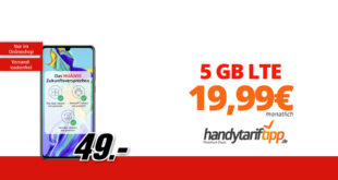 Huawei P30 mit 5 GB LTE nur 19,99€