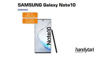 Galaxy Note10 mit 10GB LTE Vodafone nur 36,99€