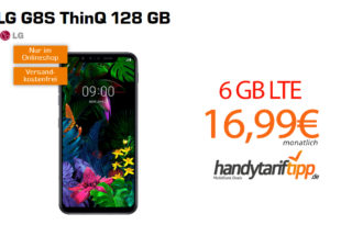 LG G8S ThinQ 128 GB mit 6 GB LTE im Telekom Netz nur 16,99€