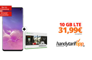 Galaxy S10 & Xbox One S mit 10GB LTE nur 31,99€