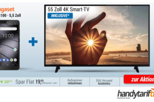 55 Zoll UHD TV + Smartphone im Schnitt nur 26,24€ mtl.