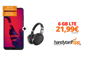 P20 Pro & Sennheiser HD 4.50 mit 6 GB LTE im Telekom Netz nur 21,99€