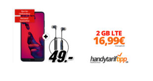 Huawei P20 Pro & CX6 mit 2 GB LTE nur 16,99€