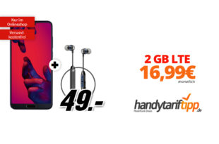 Huawei P20 Pro & CX6 mit 2 GB LTE nur 16,99€