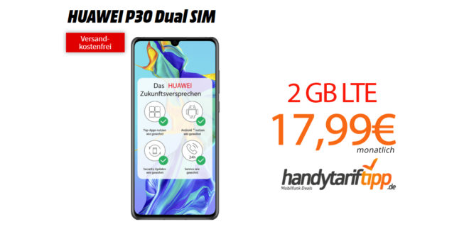 HUAWEI P30 mt 2GB LTE nur 17,99€