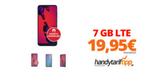 Huawei P20 Pro mit 7 GB LTE nur 19,95€